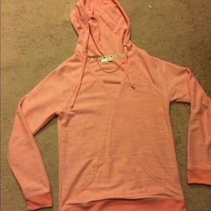 Hurley orange sweatshirt